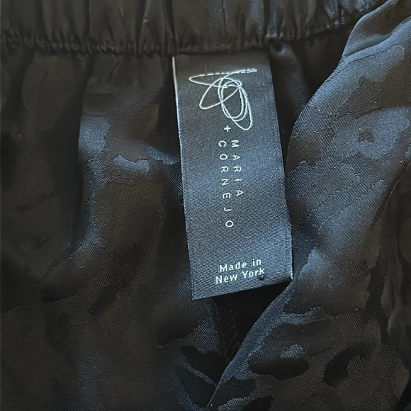 Zero Maria Cornejo sz S pants with animal print acetate viscose blend dry clean - Picture 5 of 9